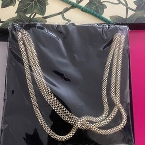 Gold Triple Fashion Chain Necklace
